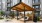 Ava Oakwood sundeck and cabanas